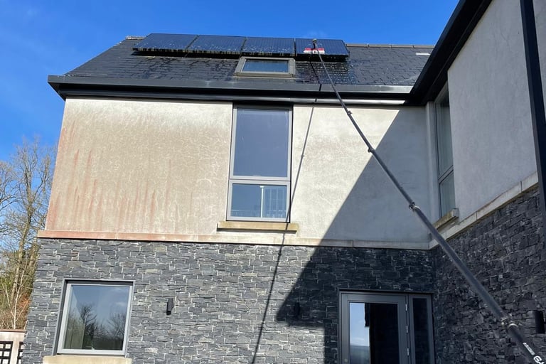 Cleanmax: Safe, efficient high-reach solar panel cleaning for larger or hard-to-access installations