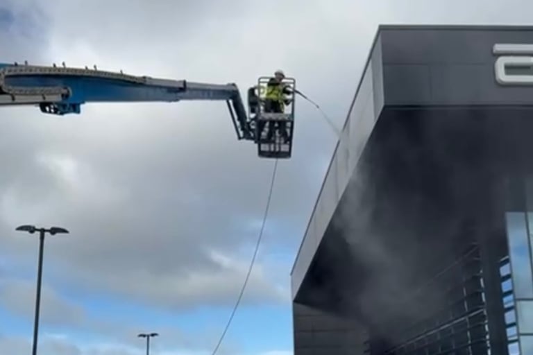 Cleanmax team delivering professional pressure washing for commercial and residential spaces.