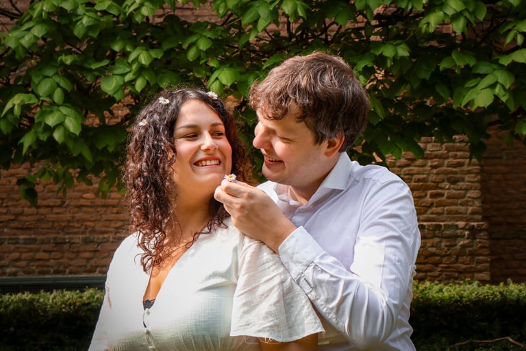 Verlovingsshoot in Den Haag