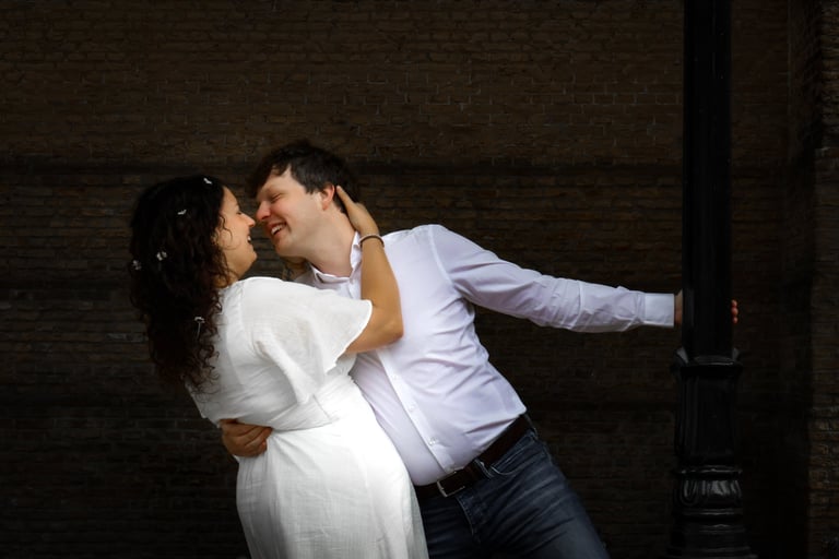 Verlovingsshoot in Den Haag