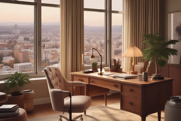 Bright living room with modern inventory