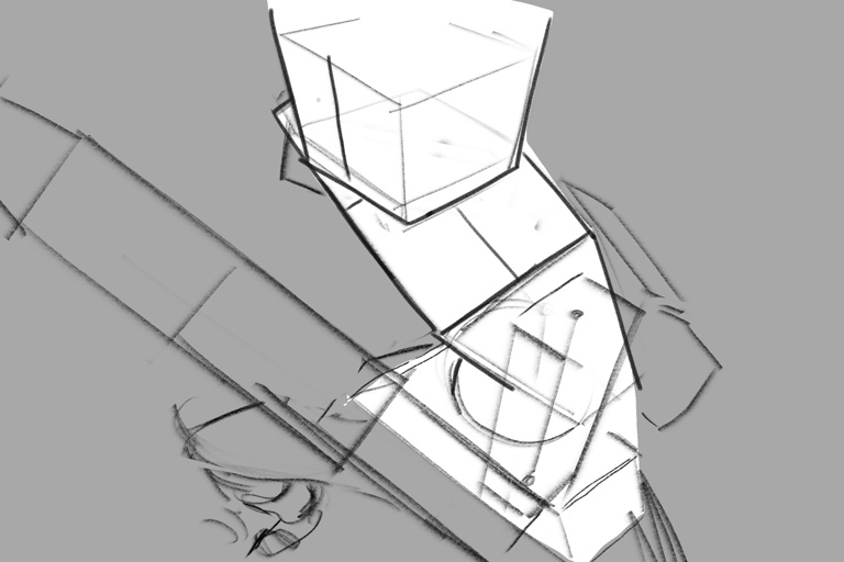 Fundamento de Perspectiva desenho