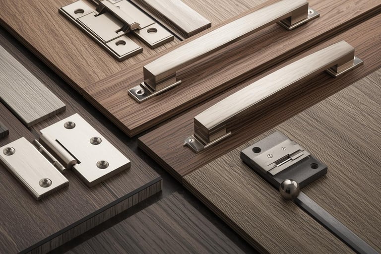 Premium branded hardware and laminate quality check