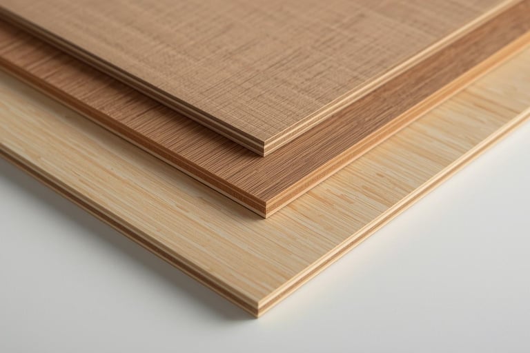 Laminate thickness and strength comparison