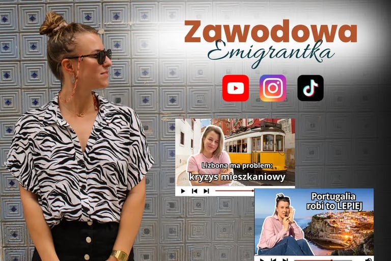 imagem zawodowa emigrantka