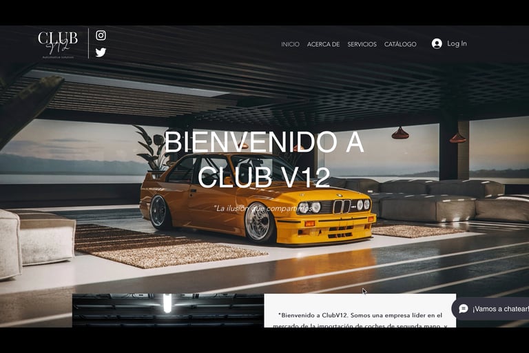 Diseño web para empresa de importación de coches | Seijaku Agency