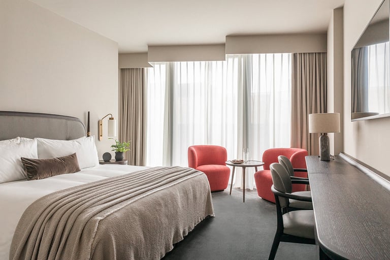 the stratford hotel, bedroom