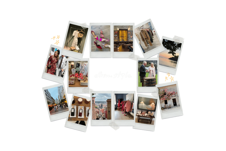 dhm.style mobile cover design with travel, fashion, and styling images.