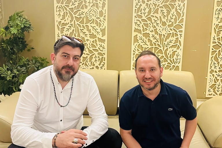 Bekir Köksal, spiritüel yaşam koçu ve bioenerjist, Beyaz TV’de Türker Akıncı ile canlı yayın program
