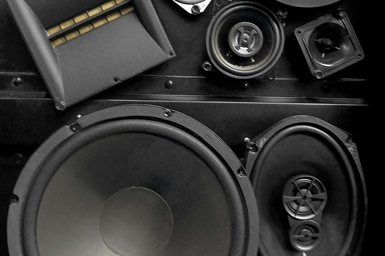 Premium audio drivers and components