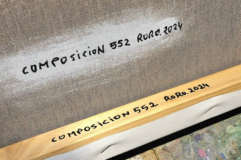 Composicion 552,vista posterior