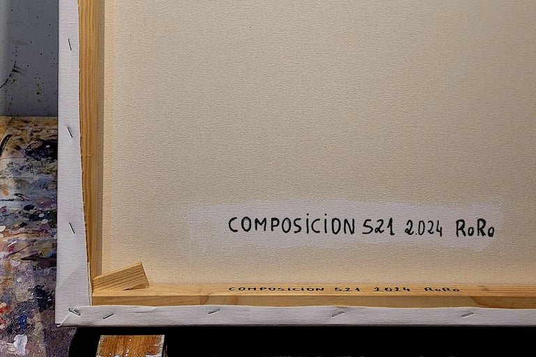 Composicion 521,vista posterior