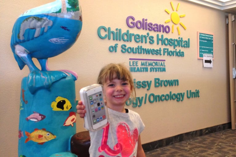 Derek Vest Fort Myers Florida Hospital with daughter