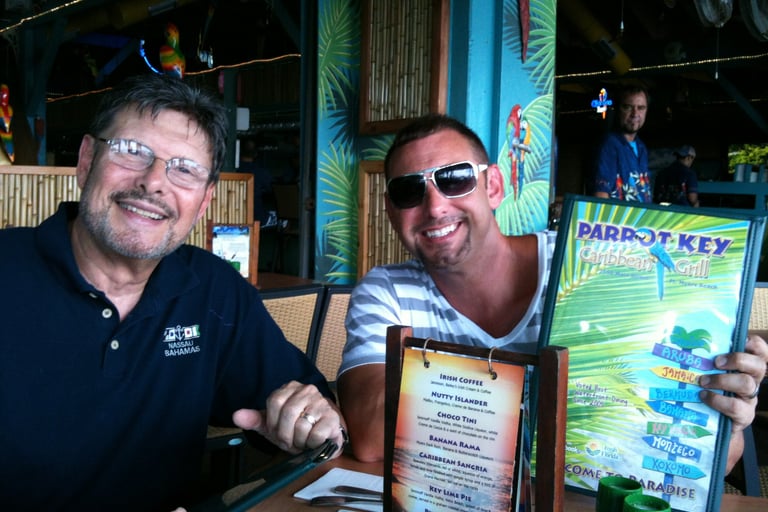 Derek Vest Fort Myers Florida with Dad