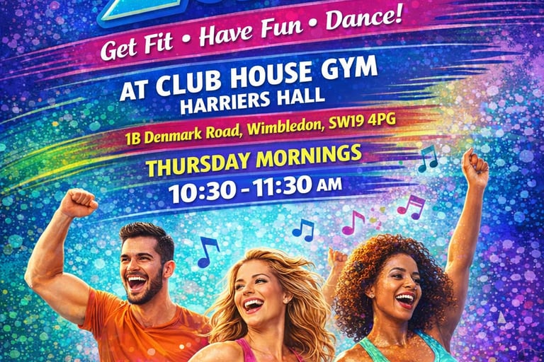 Wimbledon Village Zumba fitness classes