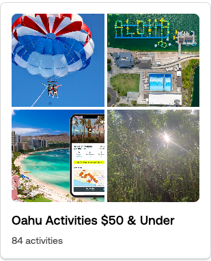Oahu activities $50 and under