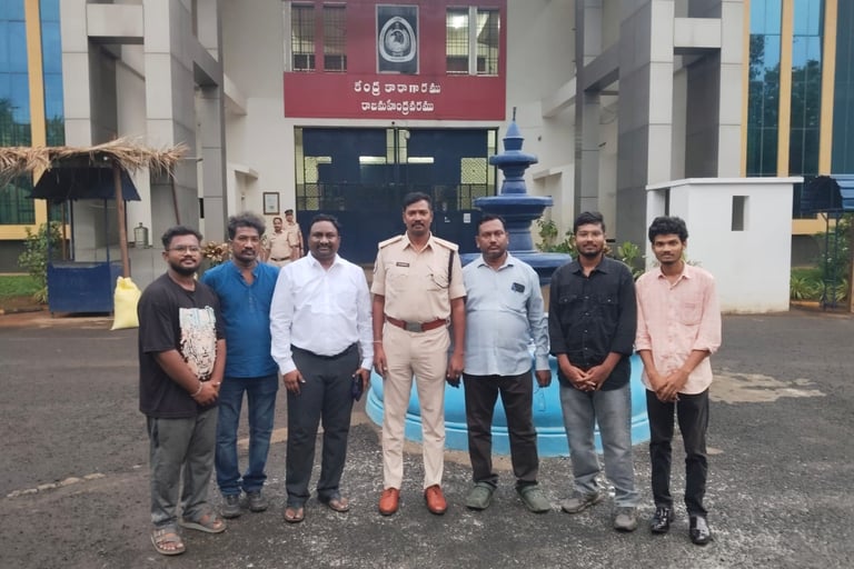 Cyber Privilege at official visit to Rajamahendravaram Central Prison on 06-06-2026