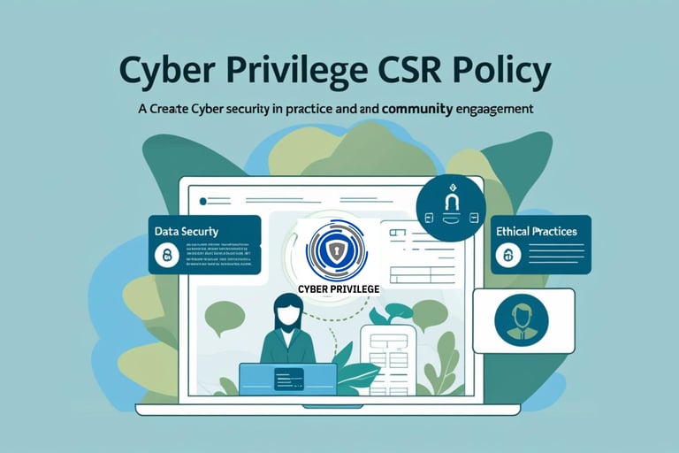 Cyber Privilege CSR Policy Ver. 2.8 By G Vimal Kumar CTO Cyber Privilege
