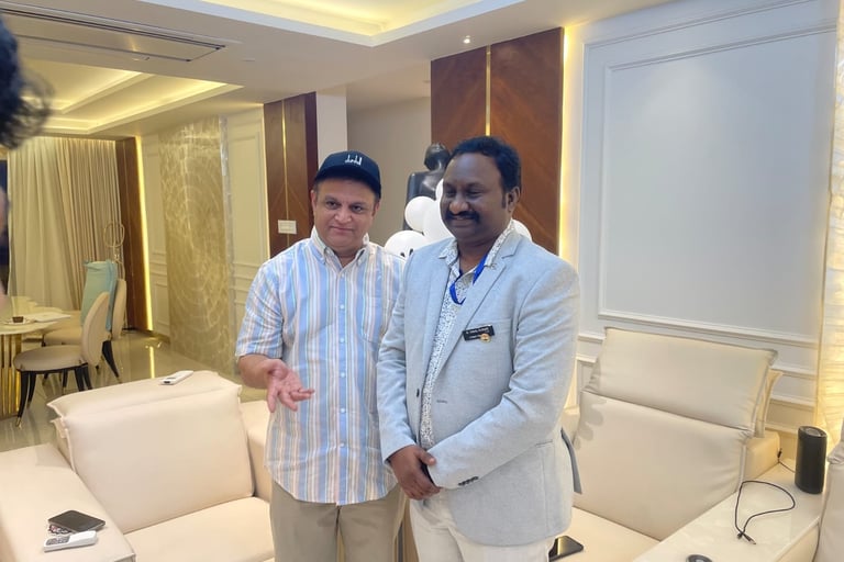 G Vimal Kumar CTO Cyber Privilege 8977308555 Meeting Mr. Pavan Gadi Chief AI Architect TCPWave TSPAN