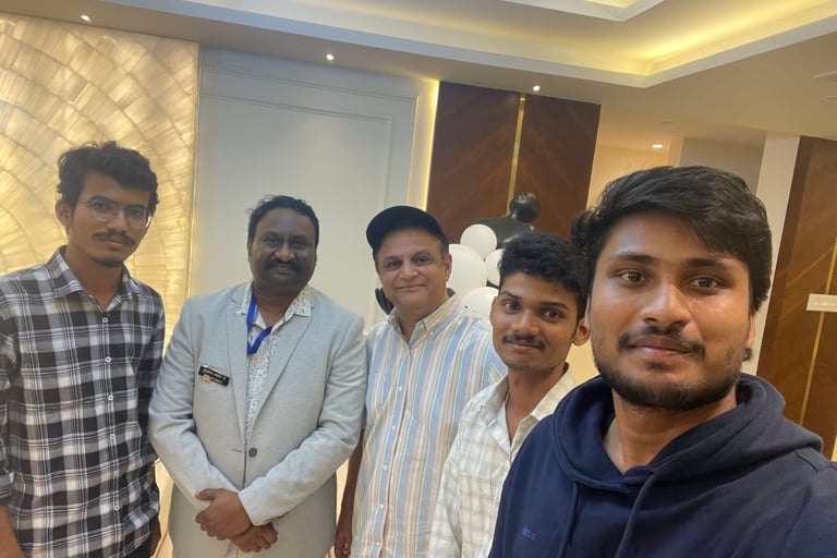 G Vimal Kumar CTO Cyber Privilege 8977308555 Meeting Mr. Pavan Gadi Chief AI Architect TCPWave TSPAN