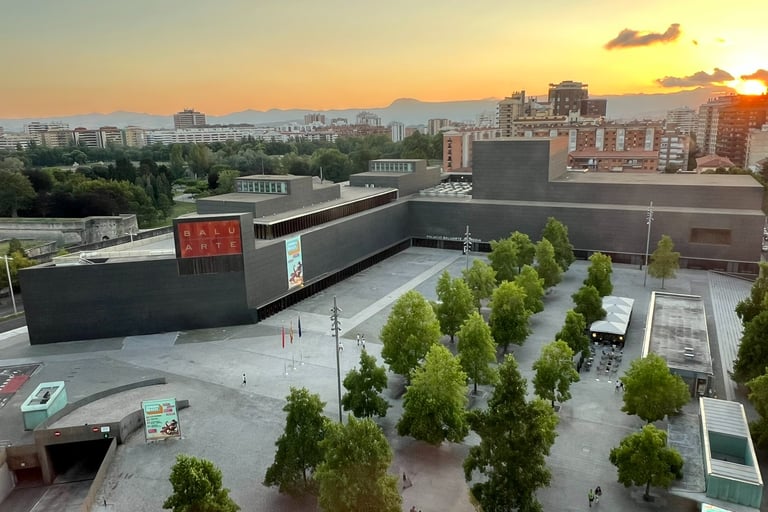 Auditorium Baluarte at sunset