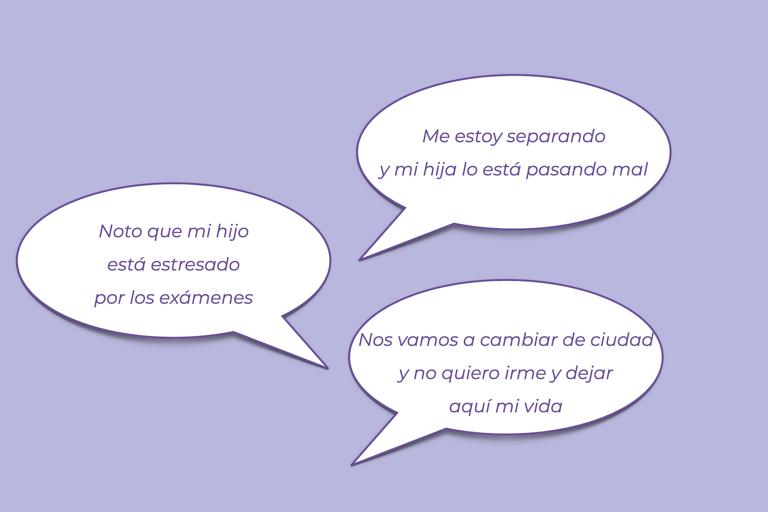 Noto que mi hijo está estresado por los exámenes