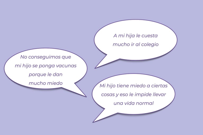A mi hija le cuesta mucho ir al colegio