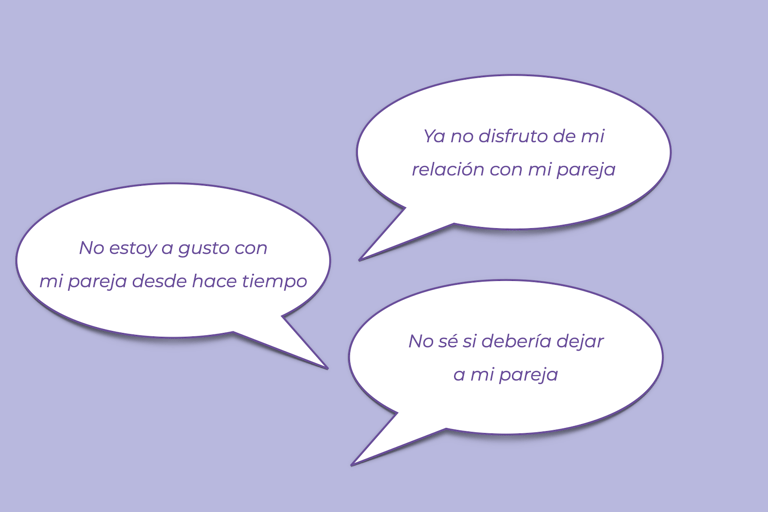 Ya no disfruto de mi relación con mi pareja
