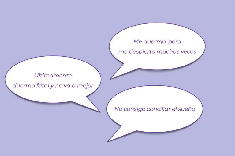 No consigo conciliar el sueño