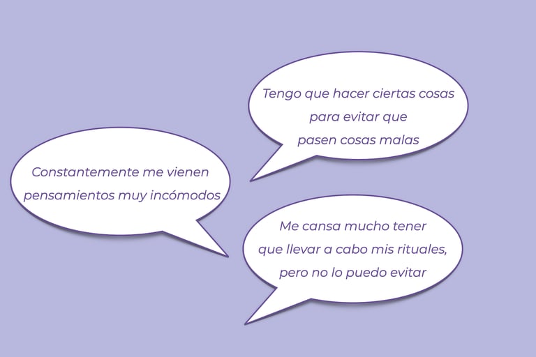 Tengo que hacer ciertas cosas para evitar que pasen cosas malas