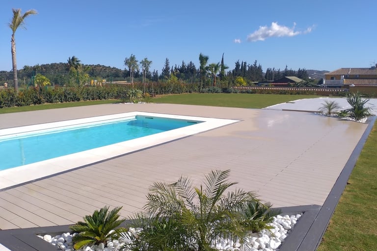 Pool environment design Marbella 2 - landscaping Marbella