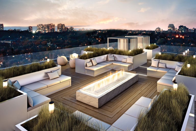 Rooftop Marbella 1 - landscaping Marbella