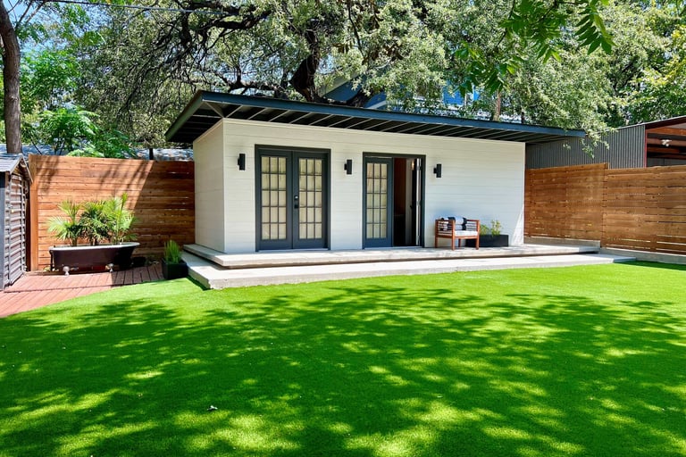 Backyard casita Marbella - landscaping Marbella