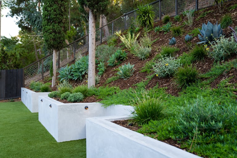Design slope Marbella 1 - landscaping Marbella