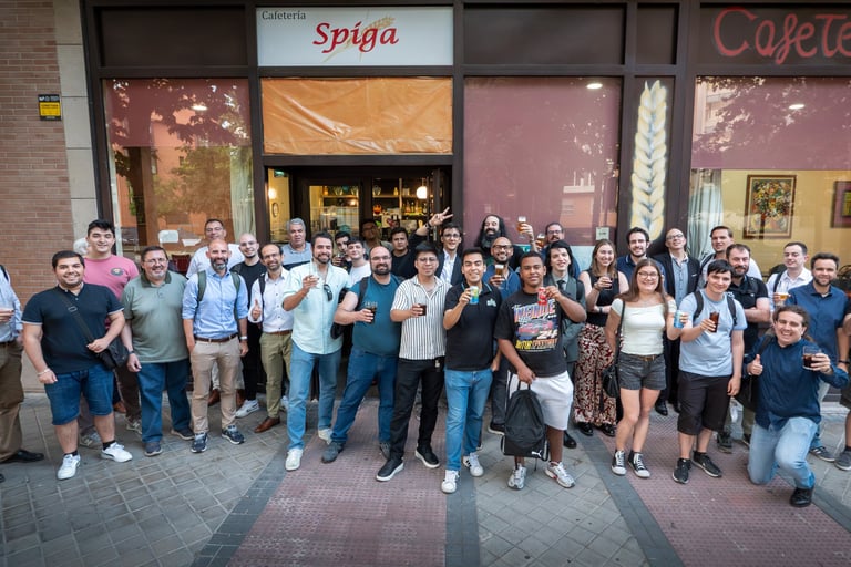 Networking "Ciberseguridad y Cañas"