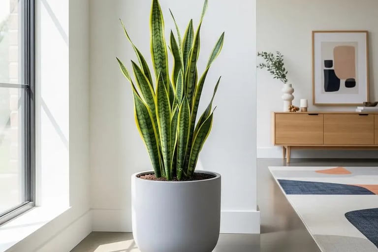Sansevieria una planta completa y beneficiosa en nuestro entorno
