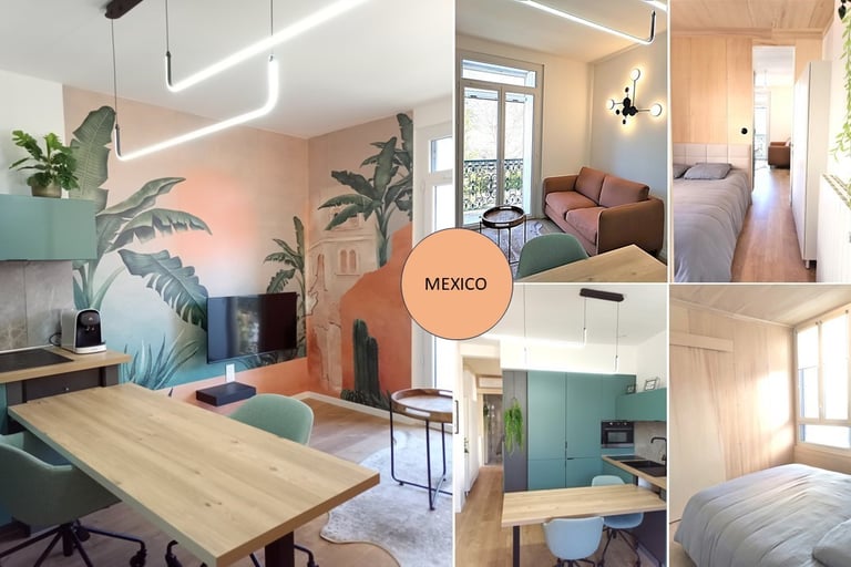 Location appartement "Mexico" pour cure thermale à Lamalou les bains