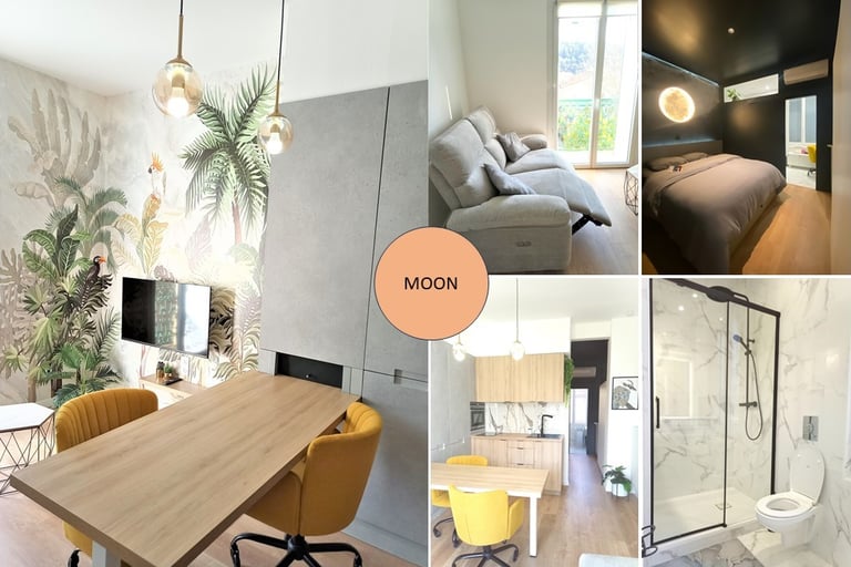 Location appartement "Moon" pour cure thermale à lamalou les bains