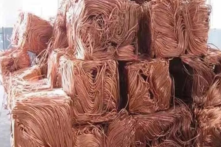 premium Quality copper wire scrap in bales