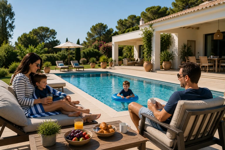 Autism-friendly villa holiday for families