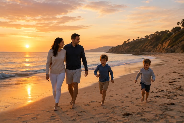 Successful autism-friendly family holiday