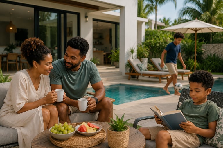 Private villa holiday for neurodiverse families