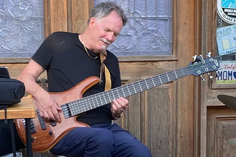 Randy Whiting, jazz bass player from Loveland CO