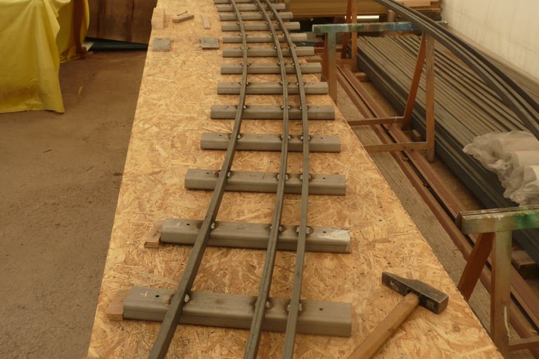 Atelier de fabrication des voies