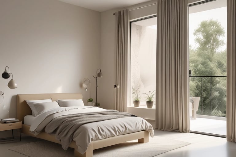 Bright living room with modern inventory