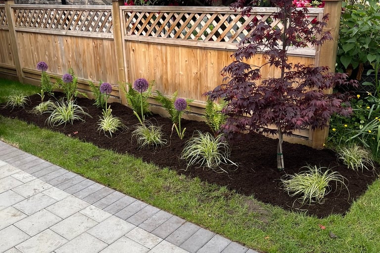 Softscape Flower Bed