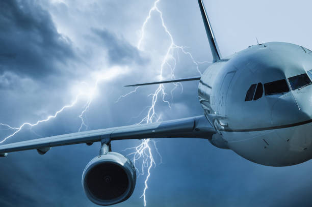 When overconfidence blinds leaders image showing a plane in a storm