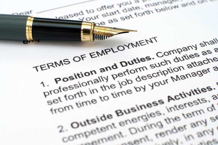 Terms of Employment