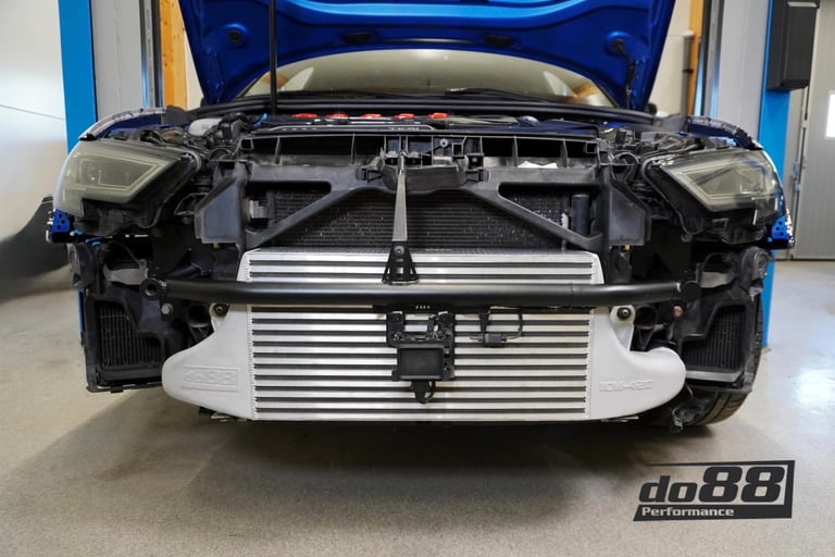 Audi RS3 with big intercooler. Image source: www.do88performance.com