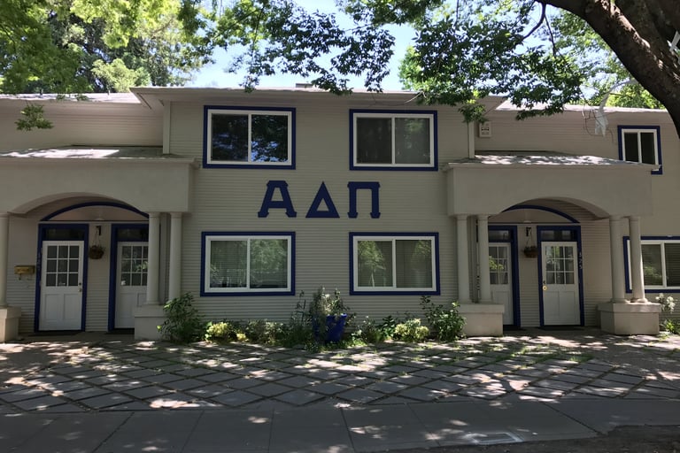 Fraternity Row Chico State California